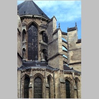 Soissons, Kathedrale, Chor, Blick von SO, 2, Foto Heinz Theuerkauf.jpg